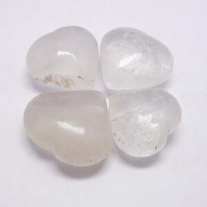 Selenite Heart Crystals