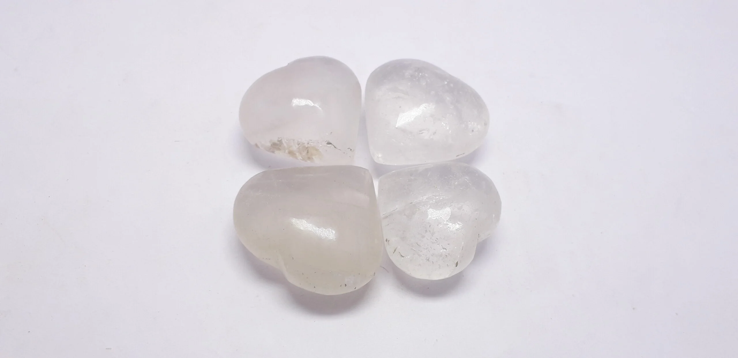 Selenite Heart Crystals
