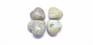 Ruby Fuchsite Heart