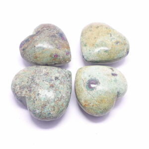 Ruby Fuchsite Heart