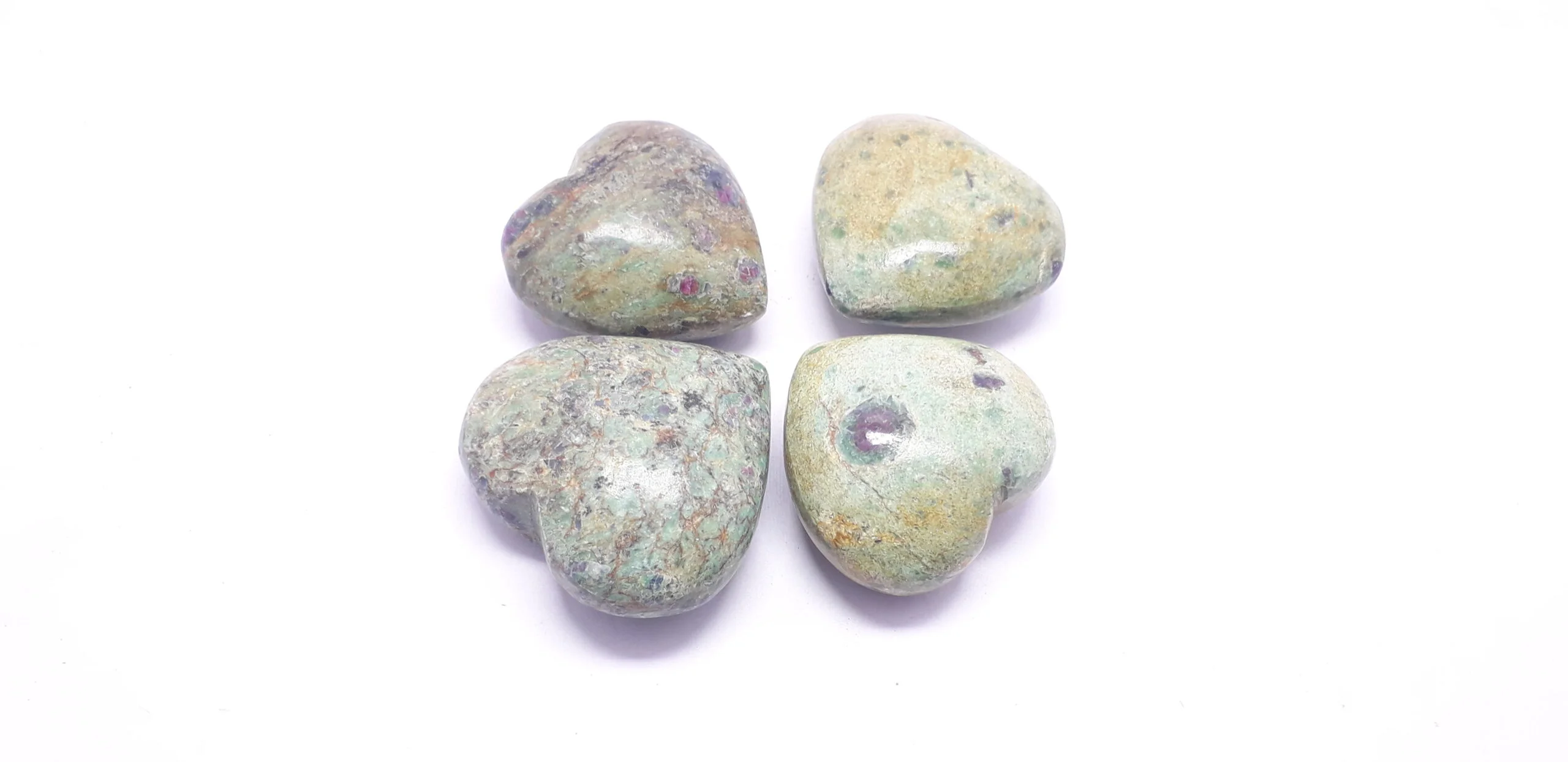Ruby Fuchsite Heart