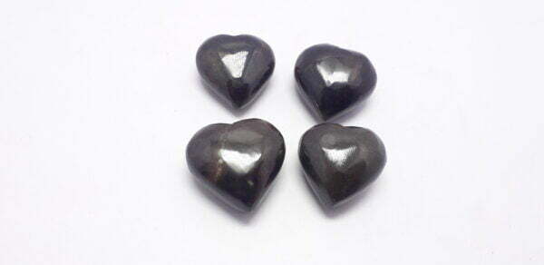 Black Obsidian Heart Healing Crystals