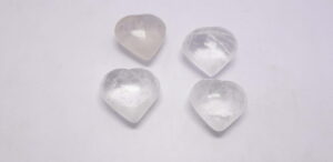 Clear Quartz Heart