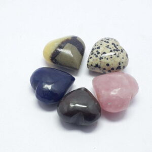 Mix Worrystone Heart Healing Crystals