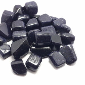 Goldstone Blue Tumble Stone