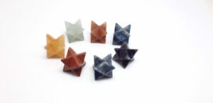 Mix Gemstone Merkaba Stars