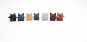 Mix Gemstone Merkaba Stars
