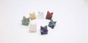 Mix Gemstone Small Merkaba Stars