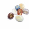 Mix Gemstone Tumble Stone With Beej Mantra