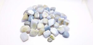 Natural Blue Lace Tumble Stone