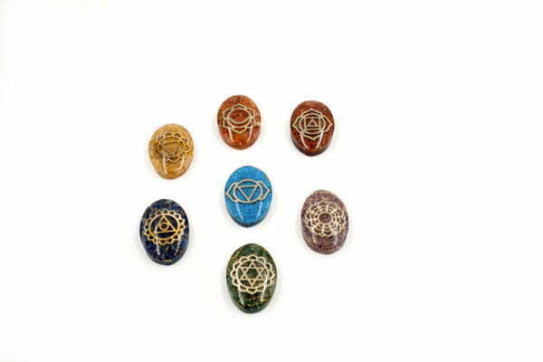 Seven Chakra Healing Stones Set of 7