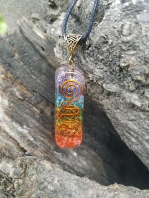 Radiant Harmony Chakra Bliss Pendant