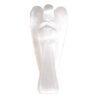 Hand Carved Selenite Crystal Palm Stone Guardian Angels