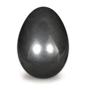 Bulk Black Hematite Agate Yoni Eggs -Handmade Yoni Eggs