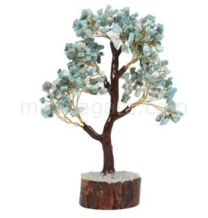 Wholesale Amazonite Gemstone Tree Decoration Tree-Christmas Decorations Tree-Crystal Chips Trees For Home Decoration-Crystal Tree