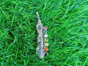 "HarmonyRadiance Chakra Elegance Pendant" - Elevate Your Energy and Style!