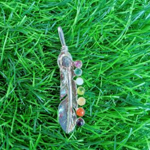 "HarmonyRadiance Chakra Elegance Pendant" - Elevate Your Energy and Style!