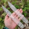 Handcrafted Clear Quartz Small Knife For Sale-Wholesale Carved Knife