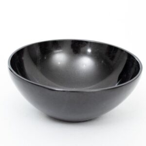 Lunar Essence Black Obsidian Gemstone Bowl
