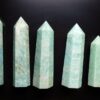 Natural Stone Amazonite Healing Obelisk Points-Crystal Obelisk Points-Gemstone Obelisk Points