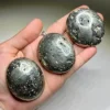 Natural Stone Pyrite Large Palm Stones-Standard Palm Stones Crystal Palm Stones