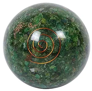 Wholesale Orgone Energy Green Aventurine Spheres for sale-Orgonite Energy Spheres for Healing