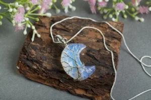 Radiant Opalite Celestial Pendant