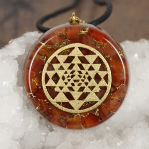 RadianceHarmony™ Gemstone Infused Orgonite Pendant