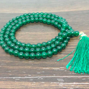 Wholesale Natural Green Jade 6MM Gemstone Beads Prayer Mala ( 108 Beads )