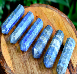 Wholesale Natural Lapis Lazuli Double Terminated Obelisk Points