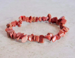 Wholesale Natural Red Jasper Gemstone Chip Bracelets