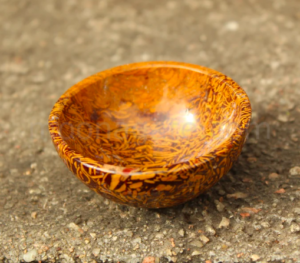 Wholesale Natural Calligraphy Jasper Handcrafted Gemstone Bowl
