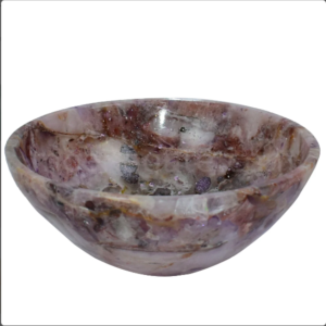 Wholesale Natural Ruby Matrix Crystal Bowl