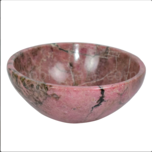 Wholesale Natural Rhodonite Crystal Bowl