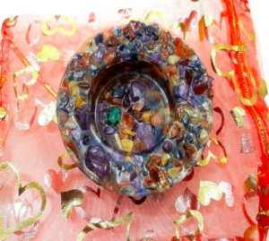 Wholesale Seven Chakra Orgonite Energy Candle Holder