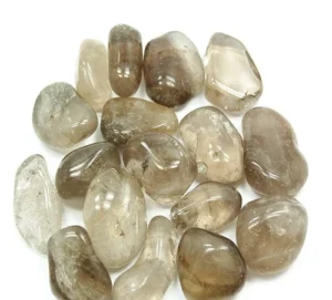 Smokey Quartz Crystal Worry Stones