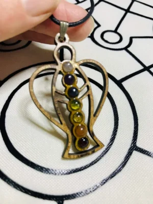 Celestial Harmony Emissary - 7 Chakra Alchemy Pendant