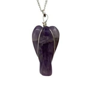 Wholesale Amethyst Crystal Angel Pendent
