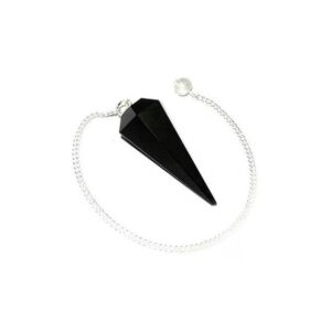 Wholesale Black Obsidian Gemstone Pendulums