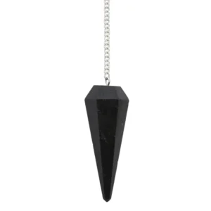 Wholesale Black Tourmaline Gemstone Pendulums