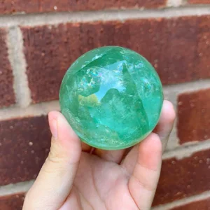 Wholesale Green Fluorite Gemstone Spheres