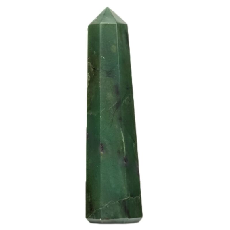 Wholesale Green Jade Reiki Engraved Tower