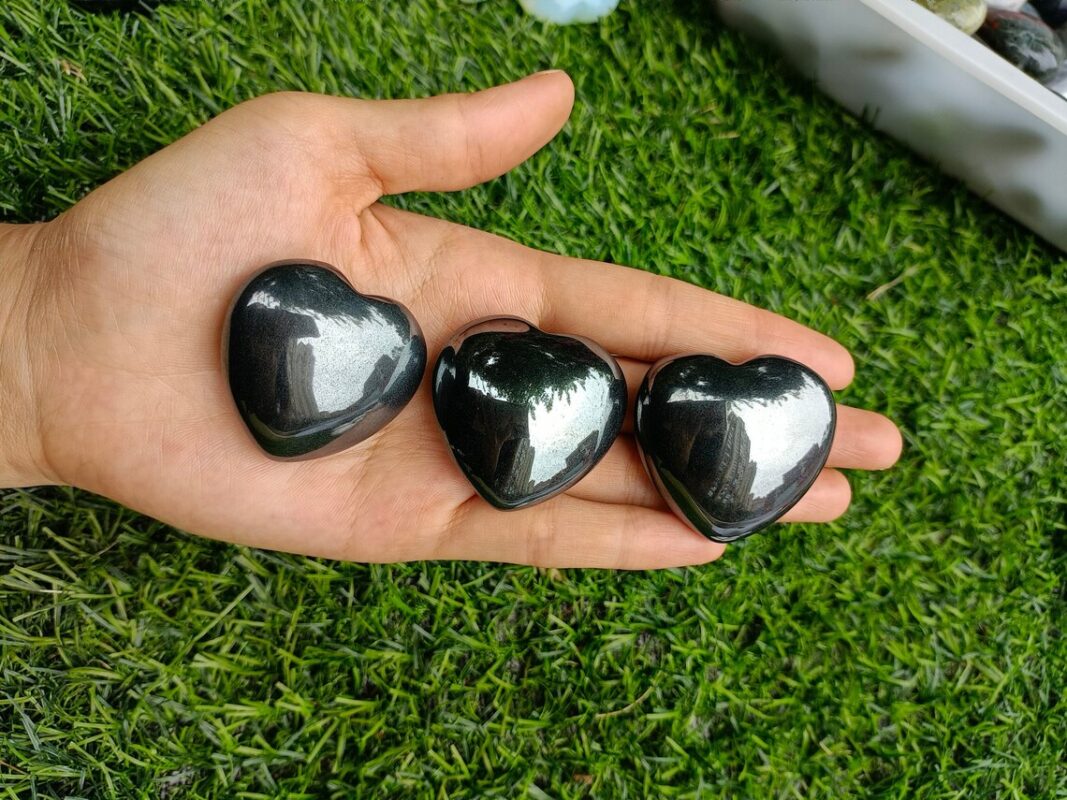Radiant Heartfelt Hematite Treasures