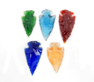 Rainbow Glass Arrowheads - Unearth the Beauty of History