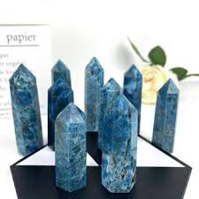 Premium Wholesale Blue Apatite Obelisk Points