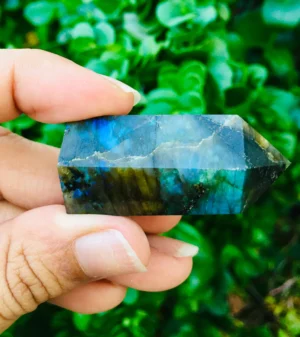 Wholesale Natural Crystal Labradorite Free Form Tower