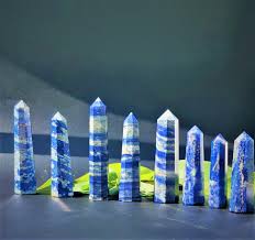 Celestial Harmony Lapis Lazuli Elegance Towers