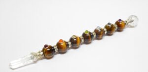 Wholesale Natural Crystal Tiger Eye Chakra Healing Wand