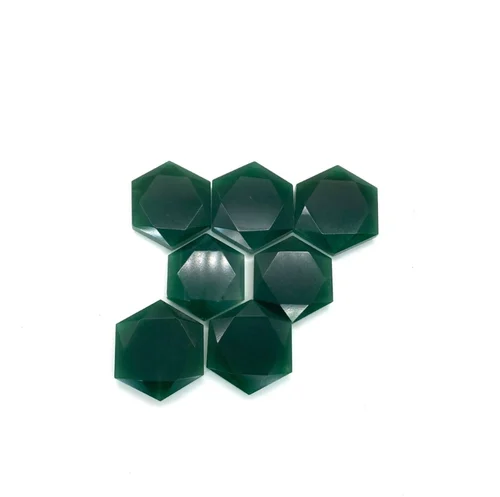 Eternal Elegance: Green Jade David's Dodecahedron