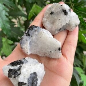 Wholesale Natural Rainbow Moonstone Raw Points